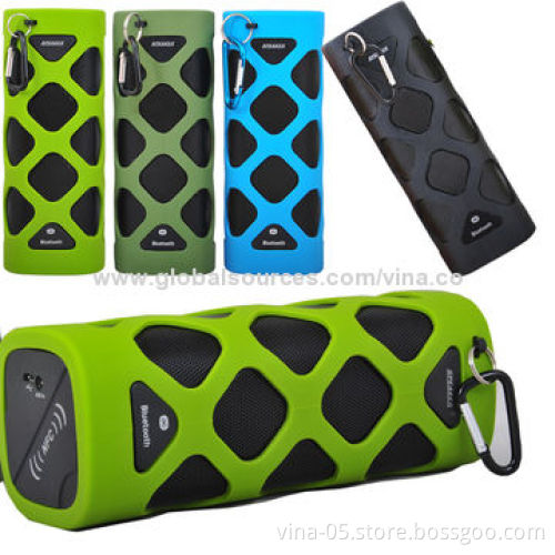 Portable NFC Wireless Bluetooth Speakers, 2,000mAh Capacity, 10W Power